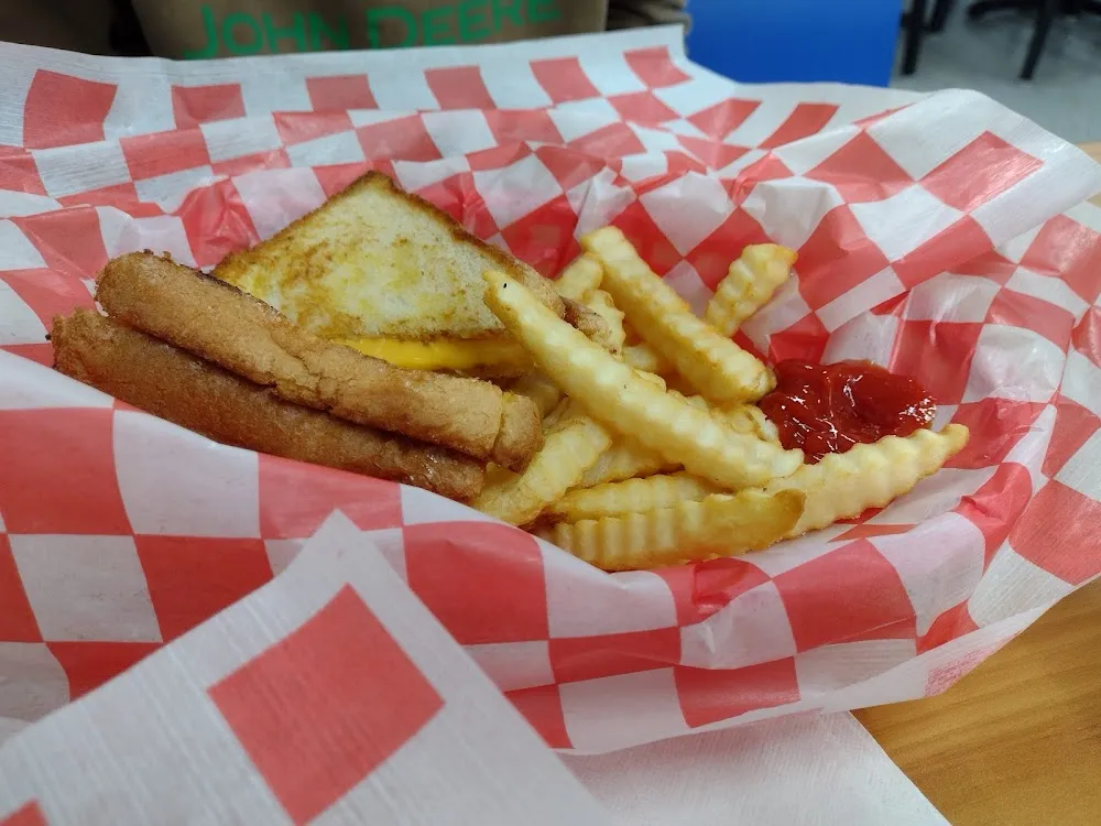 Grilled Cheese and Fries