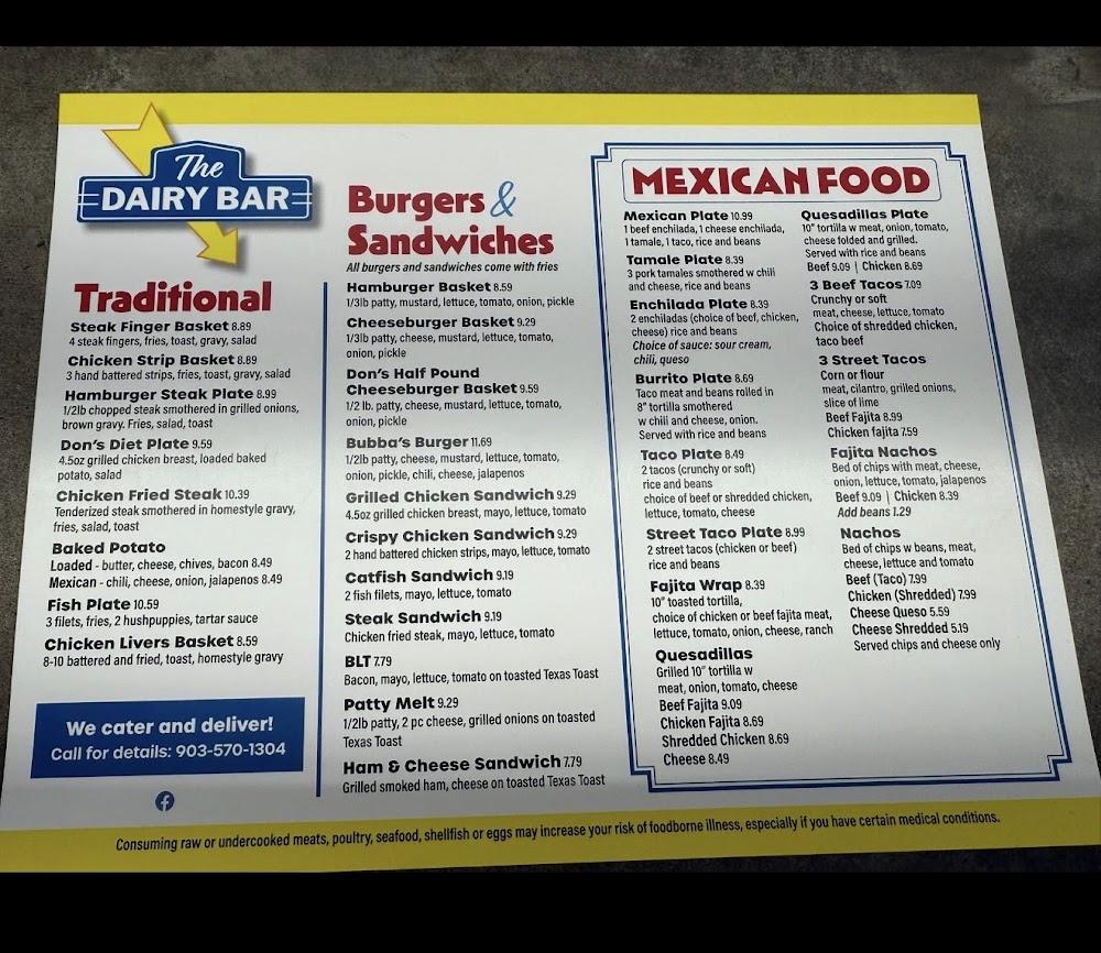 The Dairy Bar Steak Finger Basket