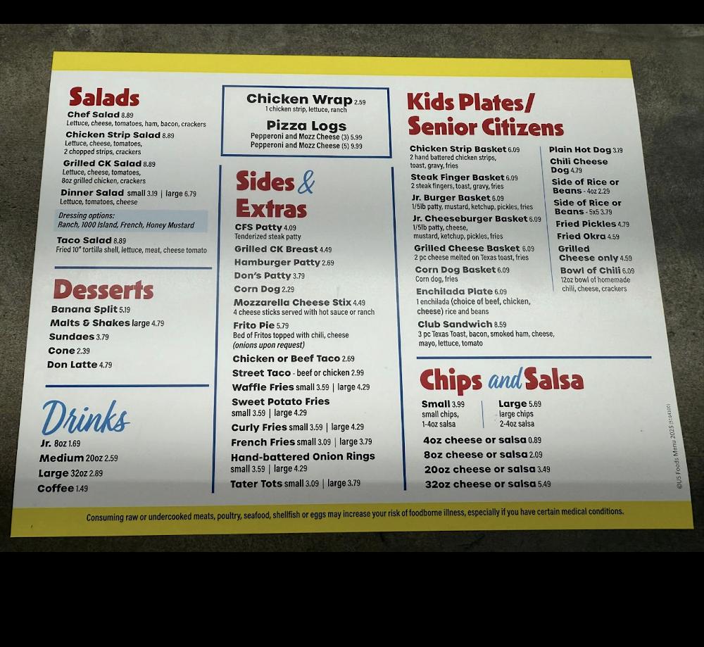 The Dairy Bar Chicken Strip Basket