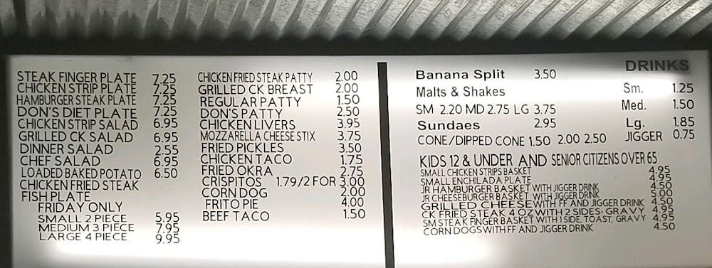 The Dairy Bar Menu image 4